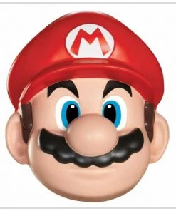 Disguise Costumes Mario Adult Mask 1980's