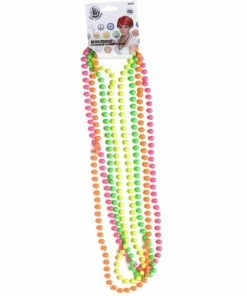 Smiffys 80s Fluro Pearls 1980's