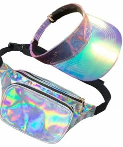 Swedia's 80s Galaxy Bum Bag & Visor Set