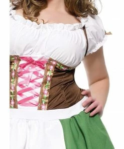 Tomfoolery Ladiesc Ladies Plus Oktoberfest Gretchen Costume By Leg Avenue