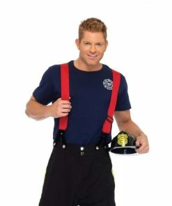 Tomfoolery Fire Captain Mens Costume