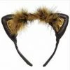 Carnival Products Animals Cat Ears Black/Brown Headband