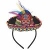 Tomfoolery Mini Day Of The Dead Sombrero Hat