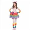 Amscan Girls Costumes Rainbow Unicorn Costume - Child