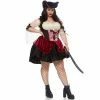 Tomfoolery Ladiesc Wicked Wench Ladies Plus Costume - Leg Avenue
