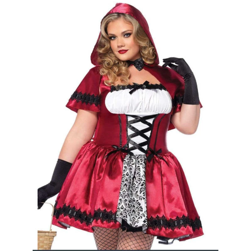 Tomfoolery Gothic Red Riding Hood Plus Size - Leg Avenue Ladiesc 3 Tomfoolery Gothic Red Riding Hood Plus Size - Leg Avenue Ladiesc