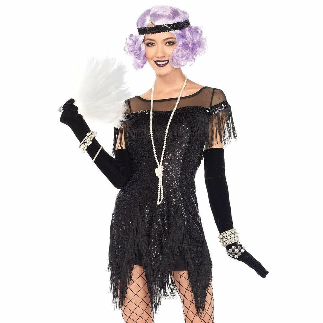 Tomfoolery Ladiesc Foxtrot Flirt Flapper Leg Avenue Costume 3 Tomfoolery Ladiesc Foxtrot Flirt Flapper Leg Avenue Costume