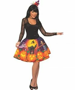 Forum Novelties Jack-O-Lantern Halloween Dress Ladiesc