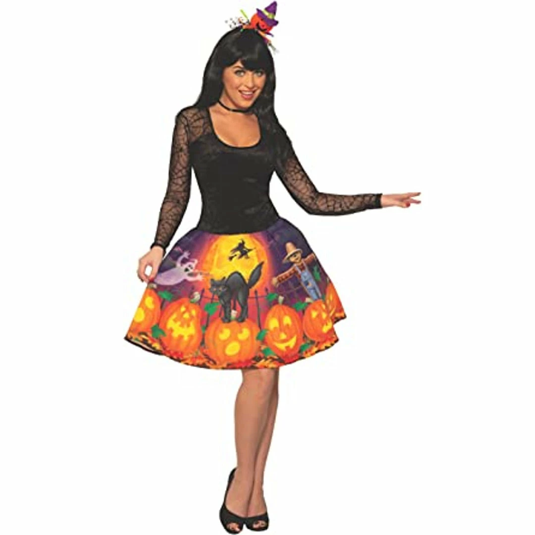 Forum Novelties Jack-O-Lantern Halloween Dress Ladiesc 3 Forum Novelties Jack-O-Lantern Halloween Dress Ladiesc