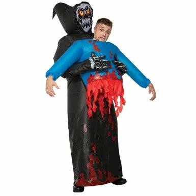 Forum Novelties Inflatable Grim Reaper And Victim Costume 3 Forum Novelties Inflatable Grim Reaper And Victim Costume