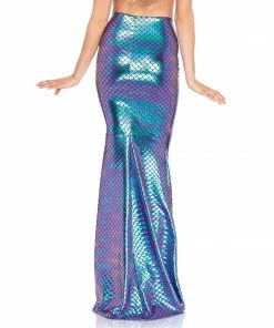 Tomfoolery Iridescent Scale Mermaid Skirt - Leg Avenue