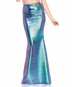 Tomfoolery Iridescent Scale Mermaid Skirt - Leg Avenue
