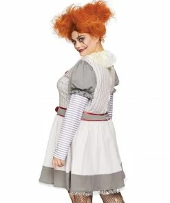 Tomfoolery Circus & Clowns Creepy Clown Costume By Leg Avenue