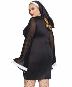 Tomfoolery Ladies Plus Twisted Sister Leg Avenue Costume