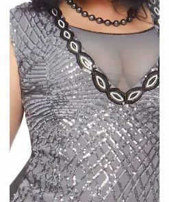 Tomfoolery Roaring Roxy Flapper Plus Ladies Costume By Leg Avenue Ladiesc 9 Tomfoolery Roaring Roxy Flapper Plus Ladies Costume By Leg Avenue Ladiesc