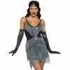 Tomfoolery Ladiesc Dazzling Flapper 1920s Costume