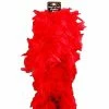 Swedia's 1920's Plush Feather Boa - Red