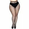Tomfoolery Black Fishnet Pantyhose With Back Seam Plus Size - Leg Avenue Hosiery 2 Tomfoolery Black Fishnet Pantyhose With Back Seam Plus Size - Leg Avenue Hosiery