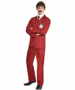 Amscan Mensc Anchorman Ron Burgundy Suit