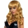 Tomfoolery 24" Misfit Long Wavy Wig With Fringe - Dark Golden Blonde Wigsc