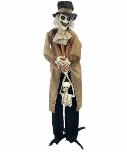 Jack In The Box Animated Grave Keeper 160 Cm Halloween Prop Props