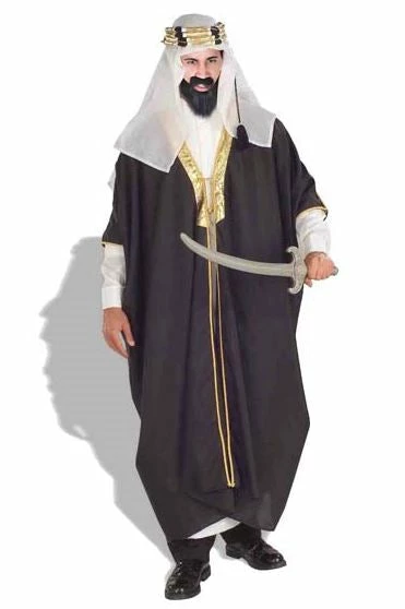 Tomfoolery Arab Sheikh Mens Costume 4 Tomfoolery Arab Sheikh Mens Costume