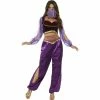 Smiffys Arabian Princess Costume - Purple Ladiesc
