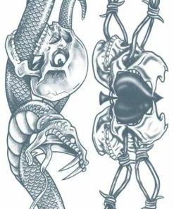 Carnival Products Tinsley FX Temp Tattoo Body Band - Snake