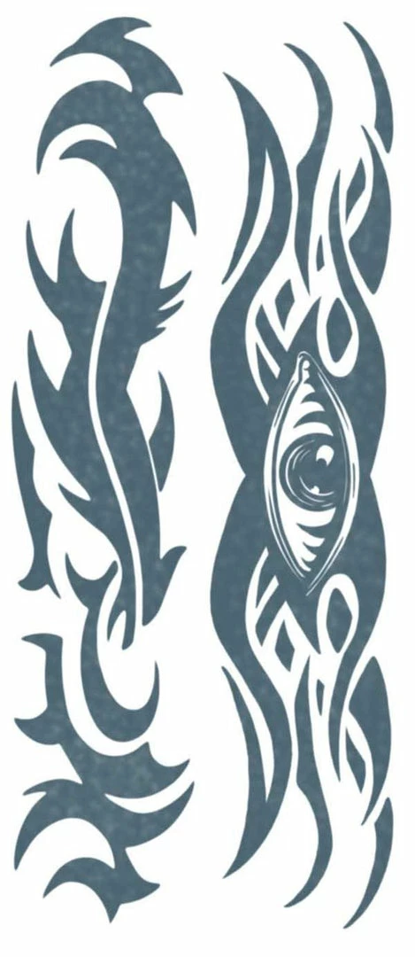 Carnival Products Tattoos Tinsley FX Temp Tattoo Body Band - Tribal Eye 4 Carnival Products Tattoos Tinsley FX Temp Tattoo Body Band - Tribal Eye