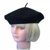 Carnival Products Beret Black Wool Accessoriesc