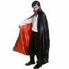 Tomfoolery Cape Deluxe Black With Red Lining