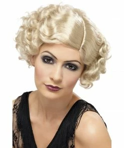 Smiffys Blonde 20s Flirty Flapper Wig