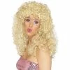 Smiffys 1980's Boogie Babe Wig - Blonde