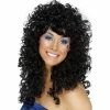 Smiffys Boogie Babe Black Wig