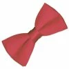 Swedia's Red Satin Bow Tie