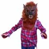 Swedia's Wolf Man Mask And Shirt Halloweenc