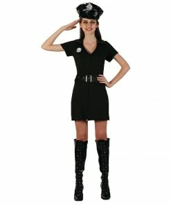 Swedia's Occupations & Uniforms Police Lady Costume