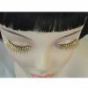 Carnival Products Accessoriesc Eyelashes - Black With Gold Tinsel