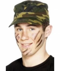 Smiffys Accessoriesc Camouflage Army Cap