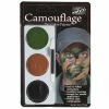 Tomfoolery Halloweenc Mehron Camouflage Tri-Color Palette