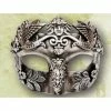 Tomfoolery Cicero Silver Masquerade Mask