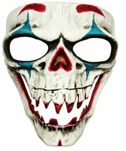 Tomfoolery Clown Bone Horror Mask
