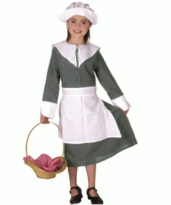 Swedia's Colonial Girl Girls Costumes