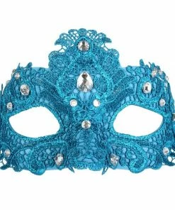 Tomfoolery Crystal Lace Eye Mask - Asst Colors