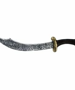 Tomfoolery Accessoriesc Curved Dagger With Textured Blade 46 Cm