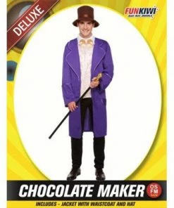 Allen Trading Chocolate Maker Adult Costume Mensc