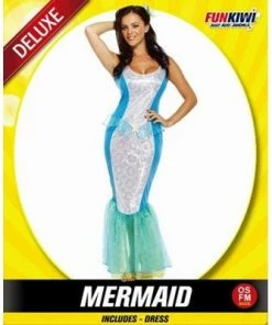 Allen Trading Adult Mermaid Costume Ladiesc