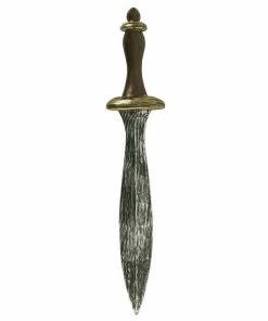 Tomfoolery Dagger With Wood Look Handle 46 Cm Weapons & Armour