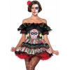 Halloweenc Day Of The Dead Dress - Hire