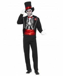Smiffys Day Of The Dead - Male Costume